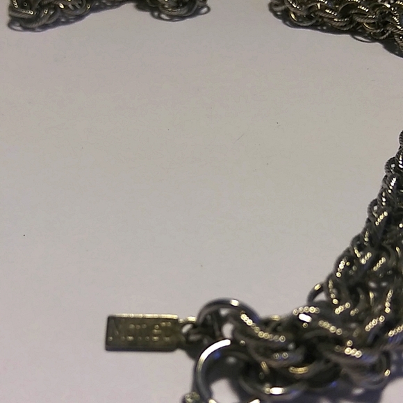 Monet Silver tone Rope Chain - Picture 3 of 4